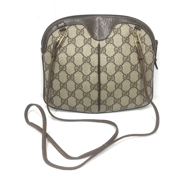 Authentic Gucci crossbody bag brown monogram coated canvas - Picture 8 of 15